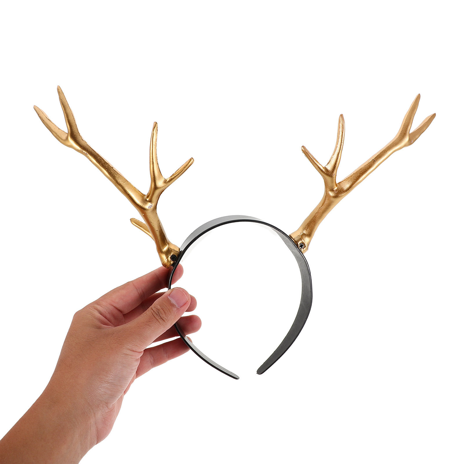 Reindeer Antlers Headband - 2 buah bando bertema liburan dengan