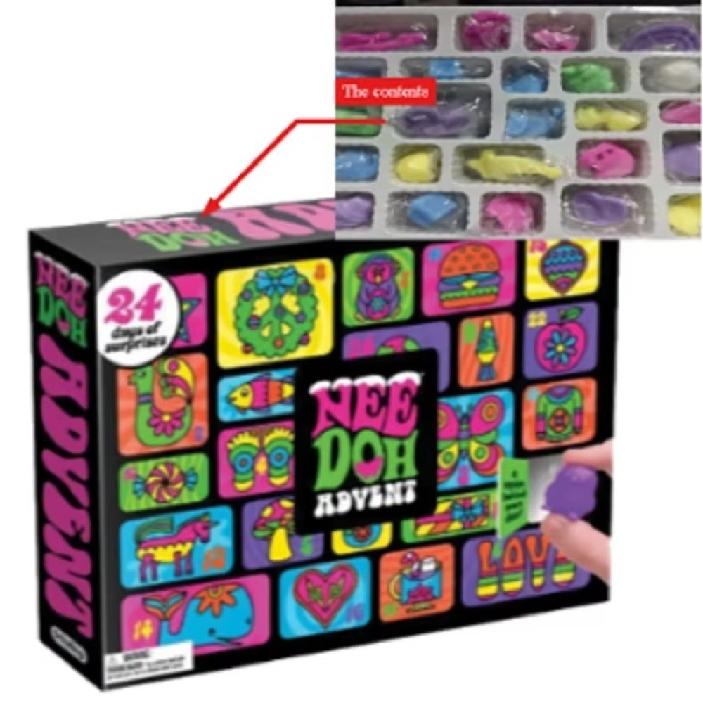 Advent Calendar Gift - Kotak Kejutan Needoh, Kalender Advent, Hadiah