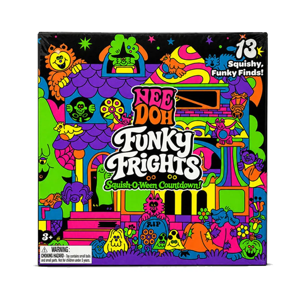 Advent Calendar Gift - Kalender Advent Halloween Needoh New Funky