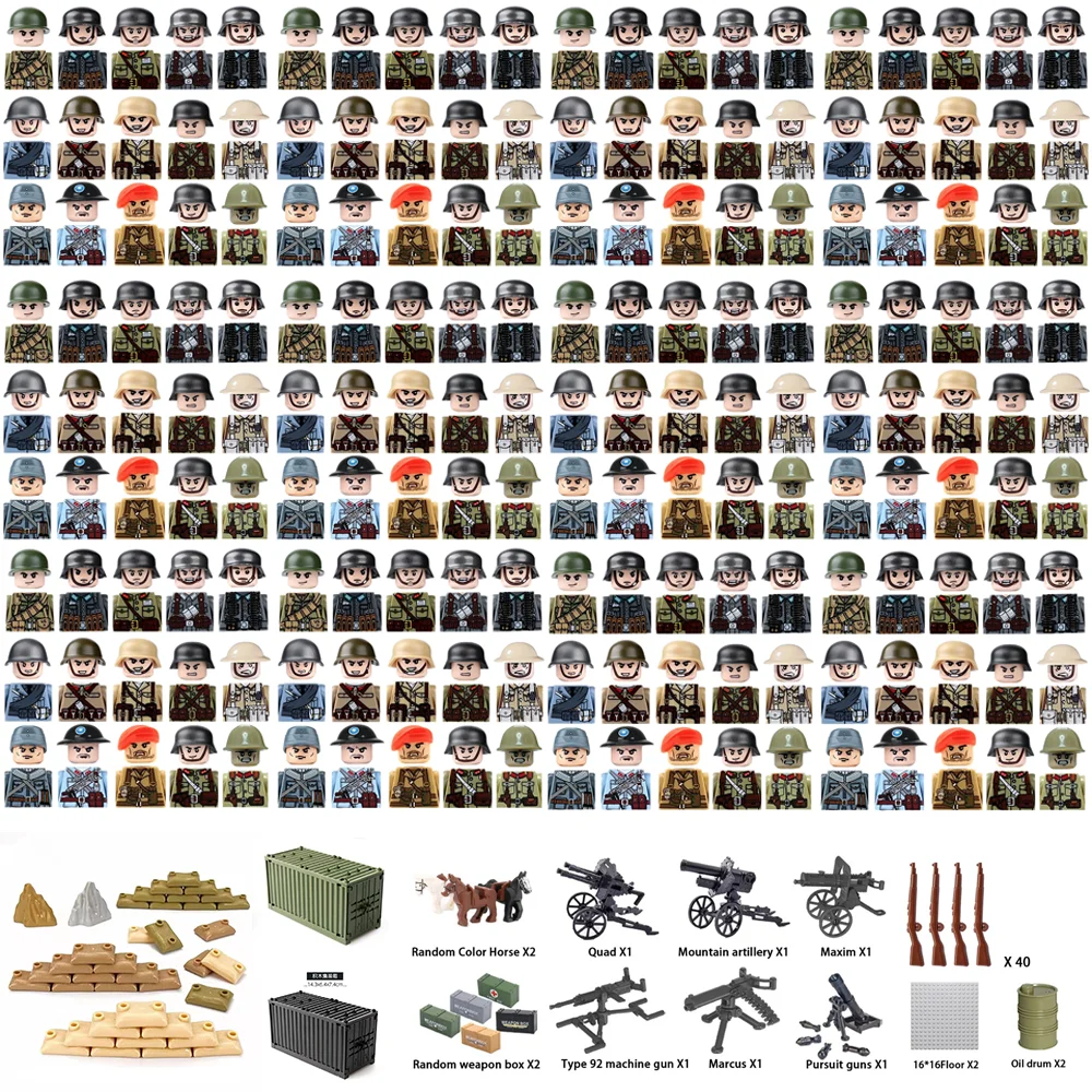 Blok Bangunan Militer Perang D - Lego Set Technic ulasan dan harga