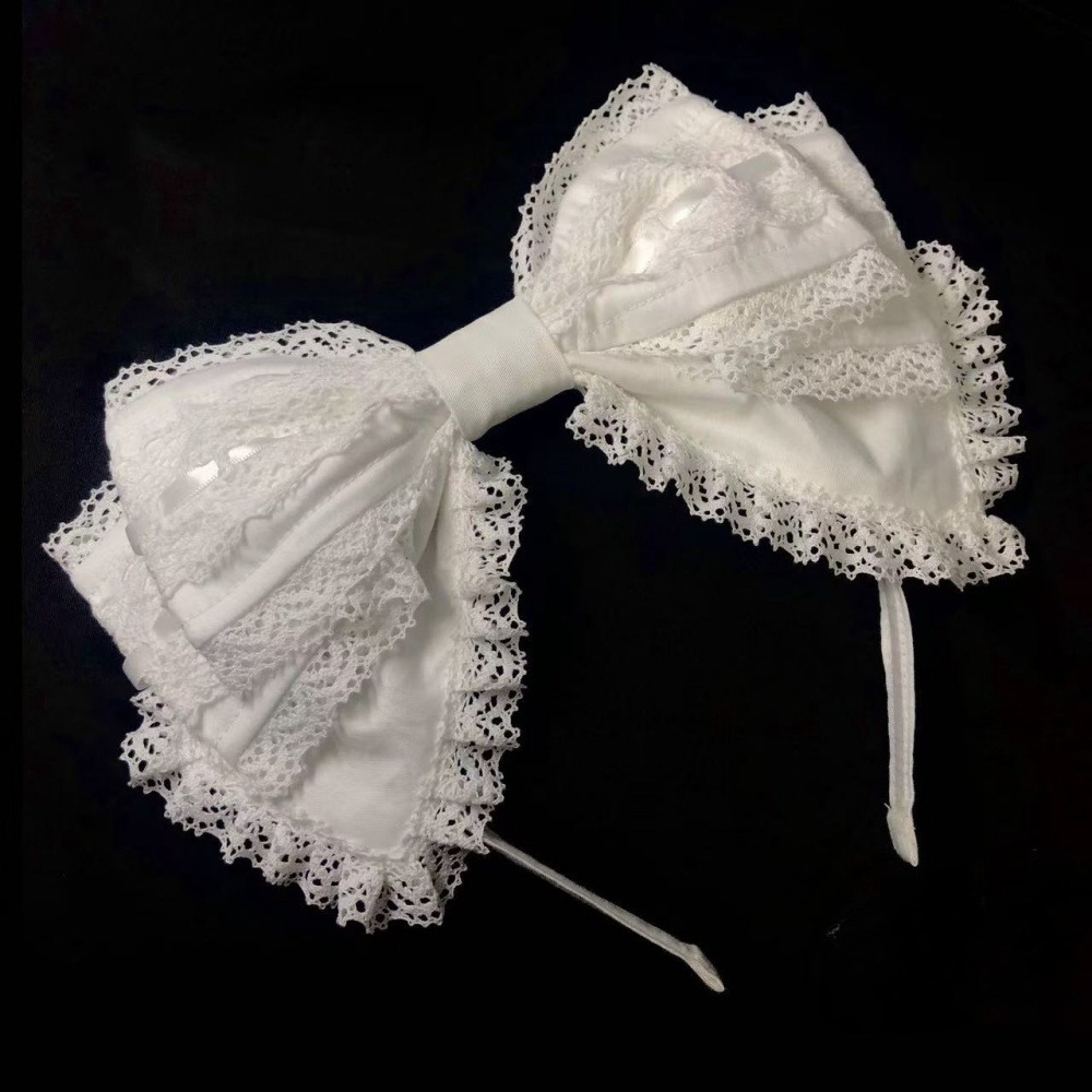 Y2K Lolita Ikat Kepala Renda C - Ribbon Bow Gift ulasan dan harga