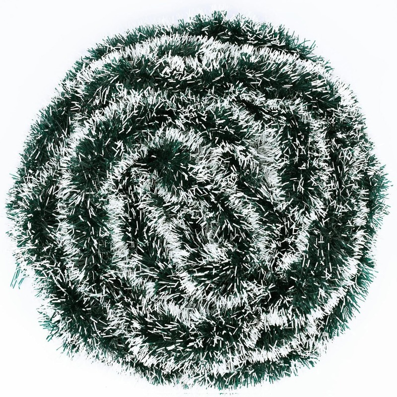 Pita Hias Natal, Pita Warna Hi - Tinsel Garland Decoration ulasan dan harga