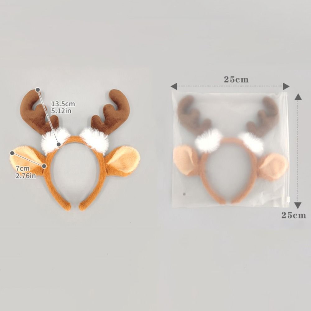 Aksesori rambut Natal yang luc - Reindeer Antlers Headband ulasan dan harga