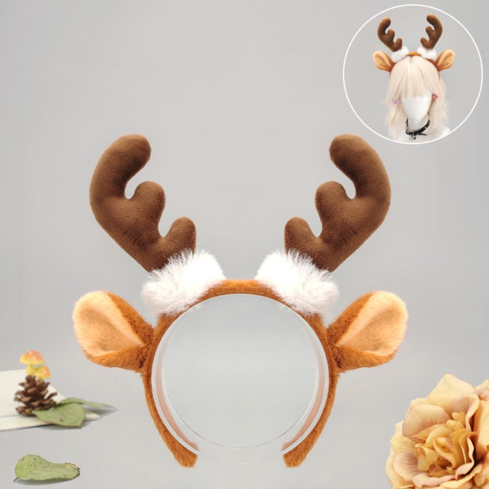 Aksesori rambut Natal yang luc - Reindeer Antlers Headband ulasan dan harga