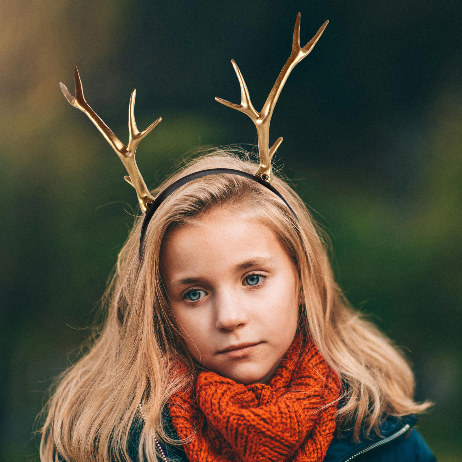 2 buah bando bertema liburan d - Reindeer Antlers Headband ulasan dan harga