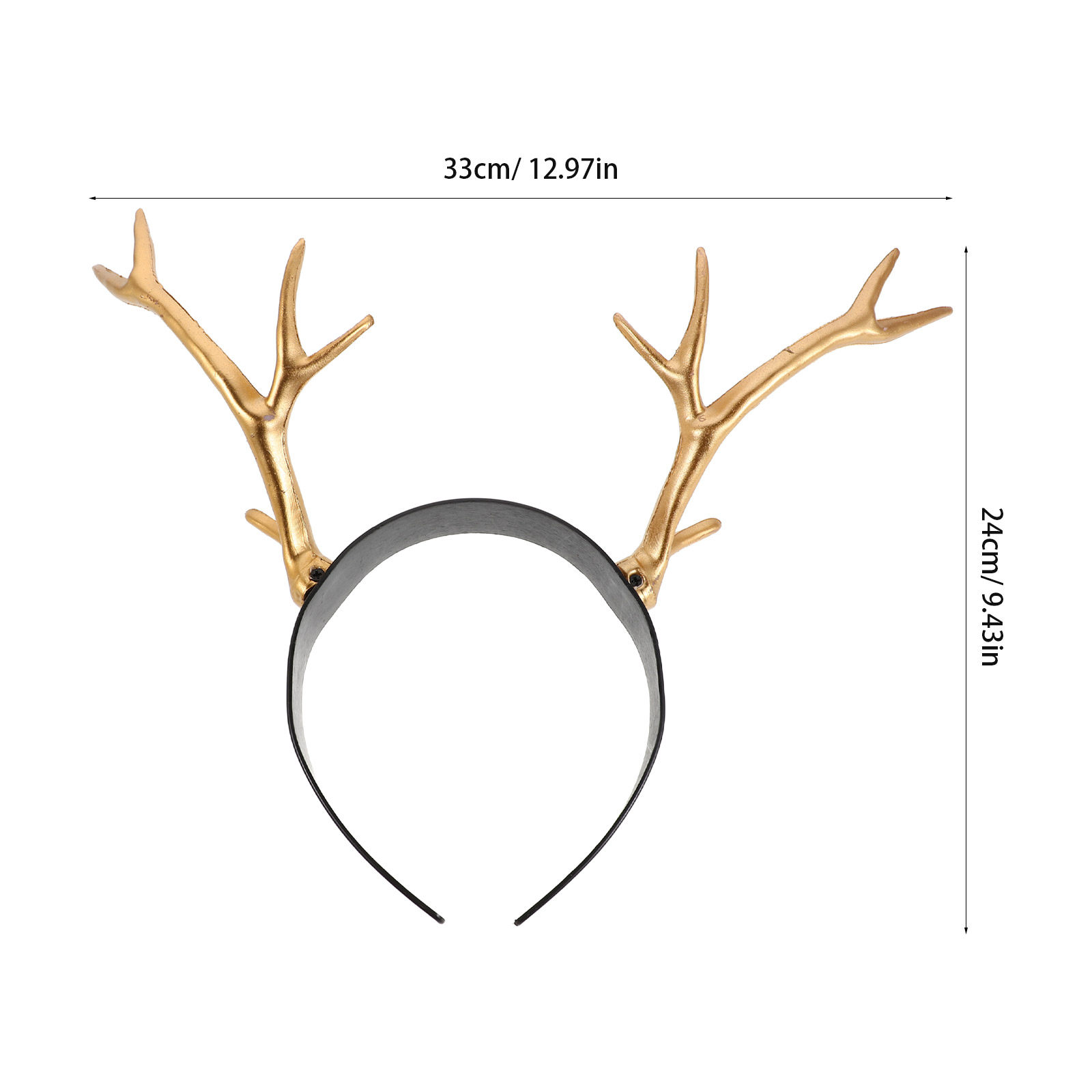 2 buah bando bertema liburan d - Reindeer Antlers Headband ulasan dan harga