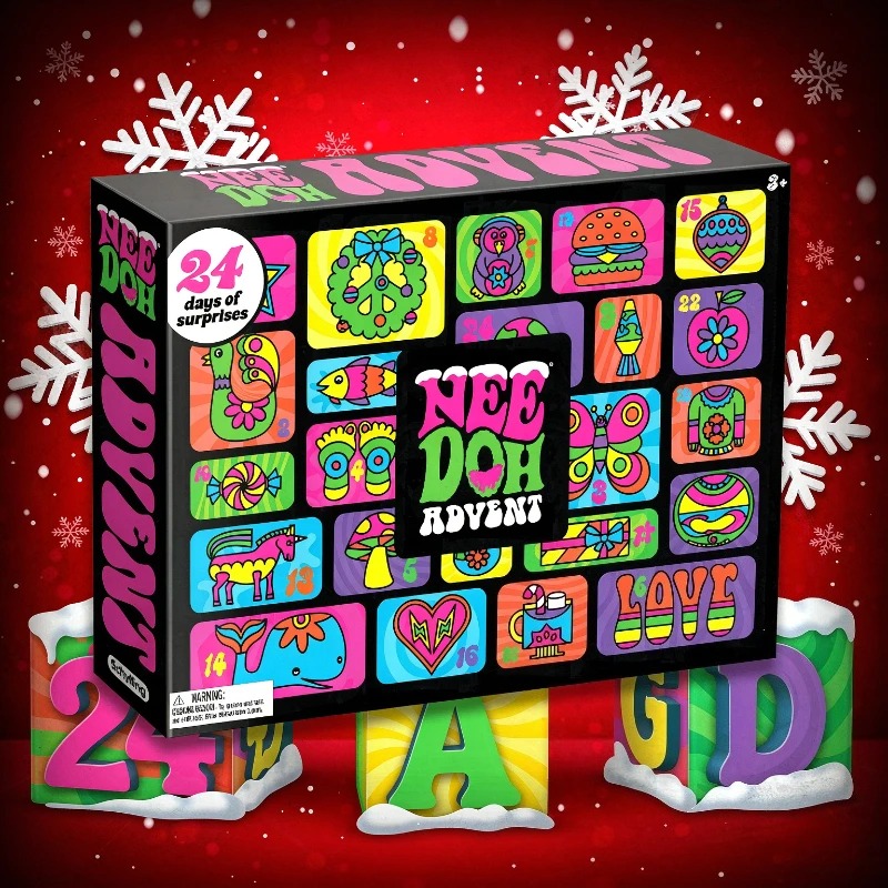 Kalender Advent NeeDoh 2026, B - Advent Calendar Gift ulasan dan harga
