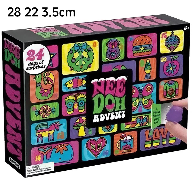Kalender Advent NeeDoh 2026, B - Advent Calendar Gift ulasan dan harga