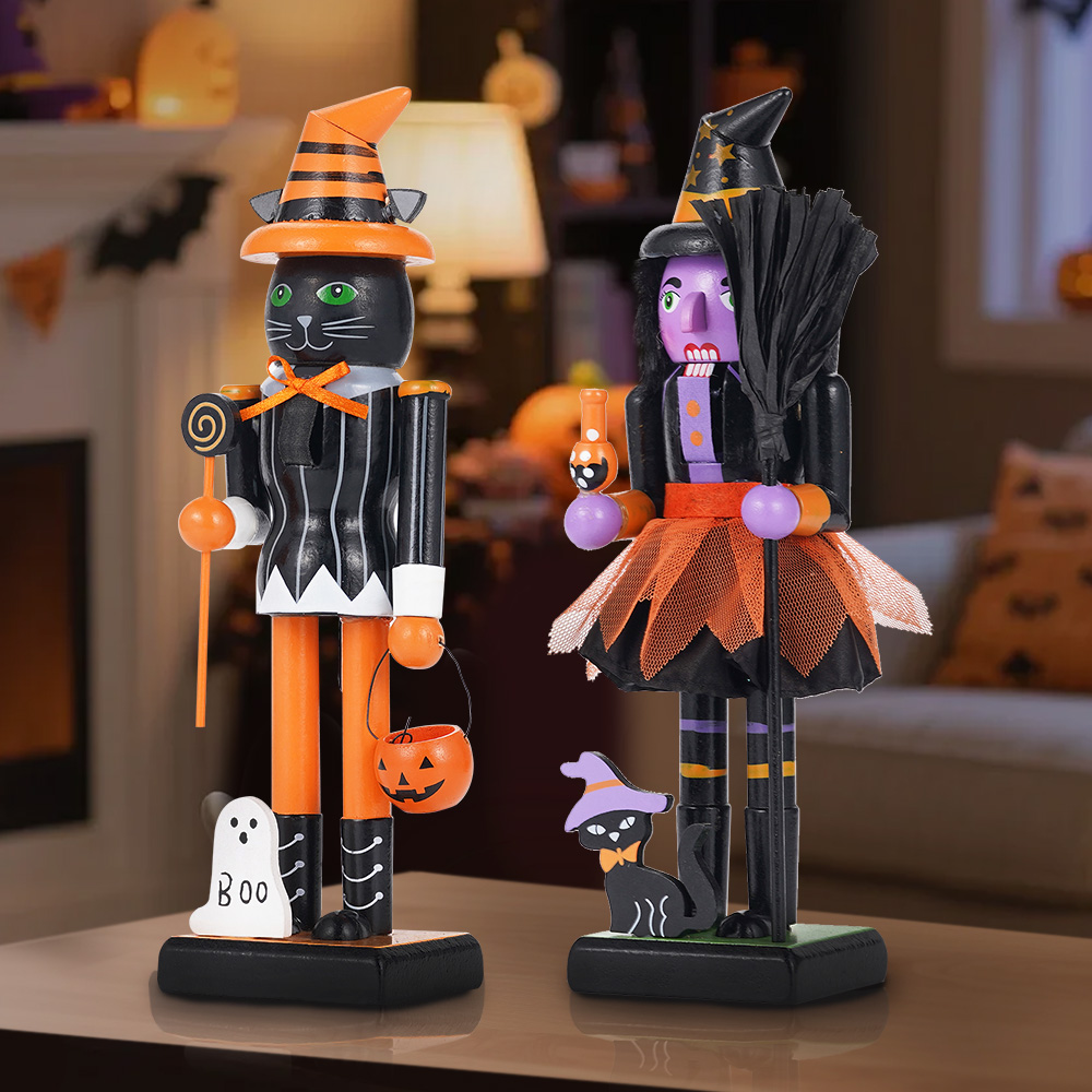 Figurine Nutcracker Kayu Solid - Nutcracker Figurine ulasan dan harga