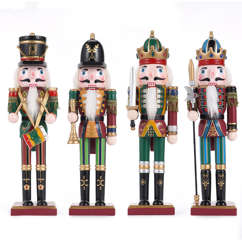 Boneka kayu 30CM dekorasi Nata - Nutcracker Figurine ulasan dan harga