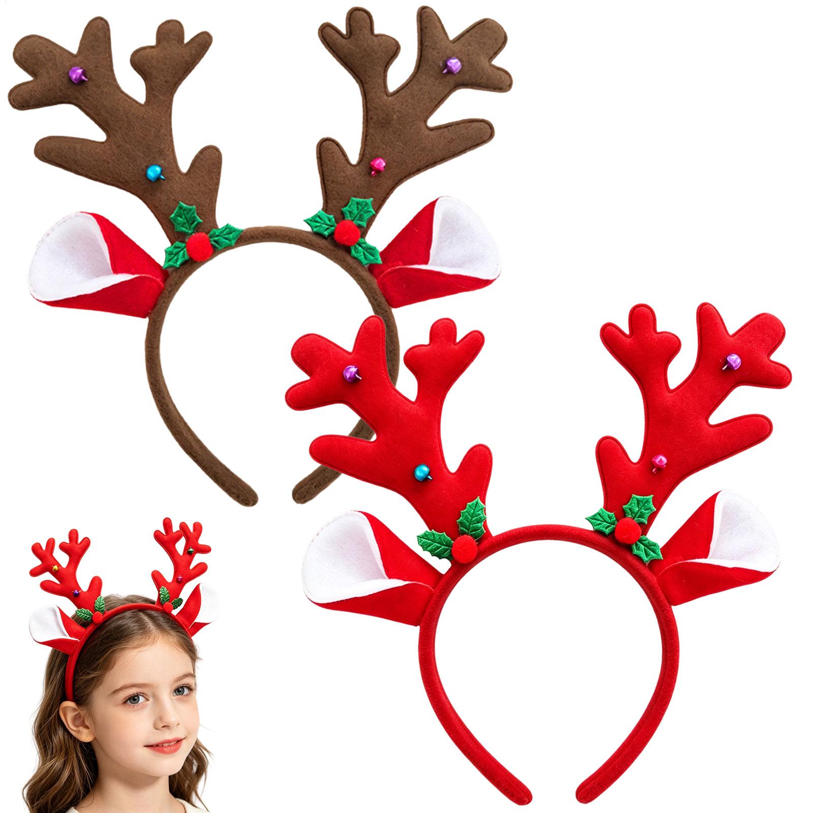 Bando Tanduk Rusa Natal, Akses - Reindeer Antlers Headband ulasan dan harga