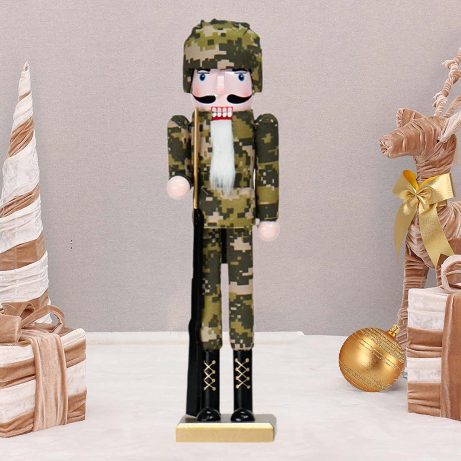 Figurin Pemecah Kacang Kayu, D - Nutcracker Figurine ulasan dan harga