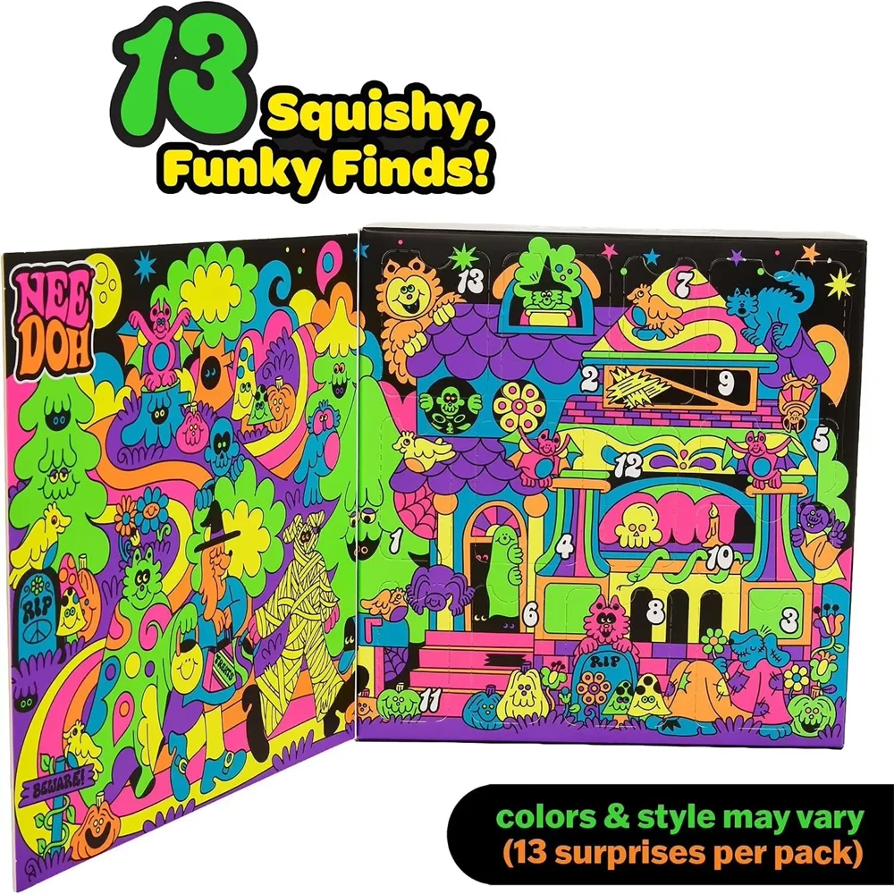 Needoh Funky Frights, Kalender - Advent Calendar Gift ulasan dan harga