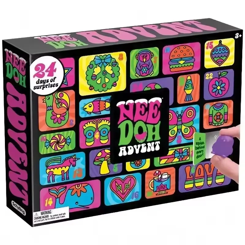NeeDoh 2026 Kalender Advent 24 - Advent Calendar Gift ulasan dan harga