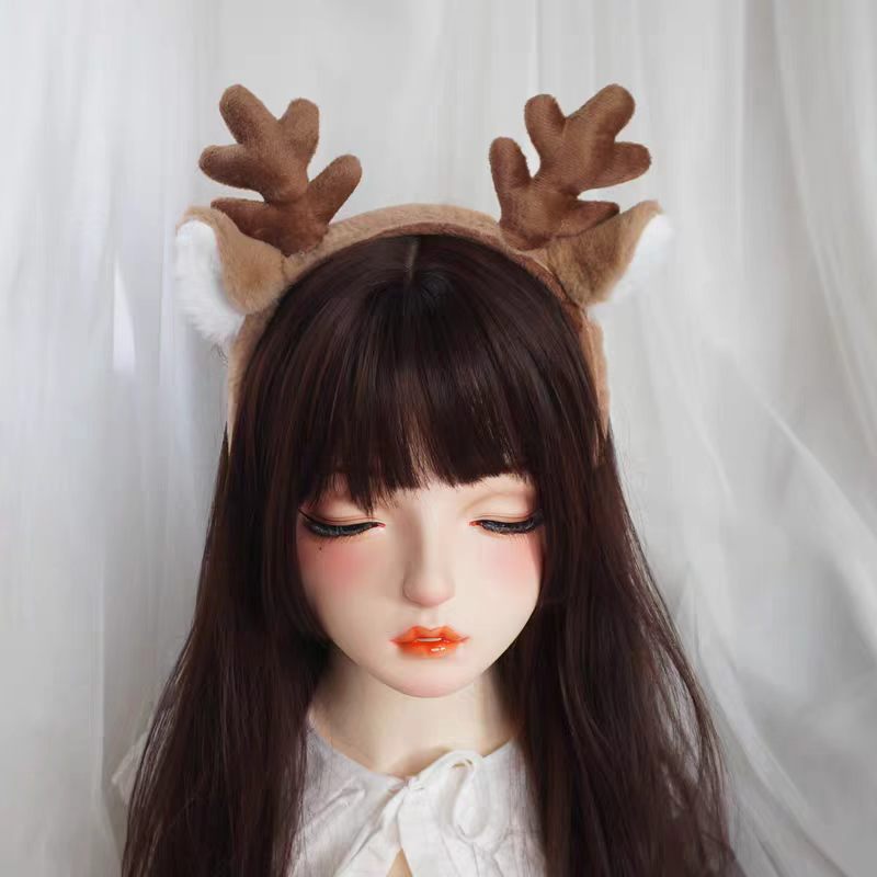 Kostum Natal Ikat Kepala Telin - Reindeer Antlers Headband ulasan dan harga