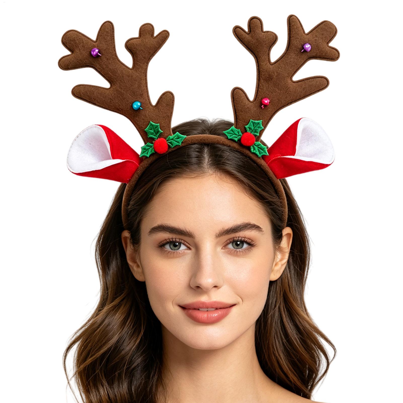 Bando Tanduk Rusa Natal, Bahan - Reindeer Antlers Headband ulasan dan harga