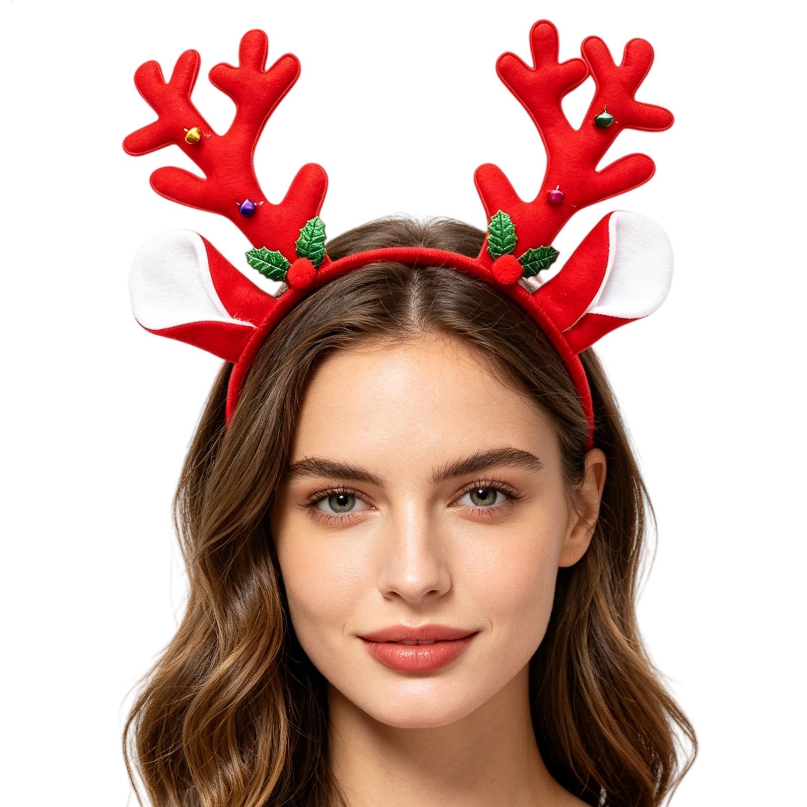 Bando Tanduk Rusa Natal, Bahan - Reindeer Antlers Headband ulasan dan harga
