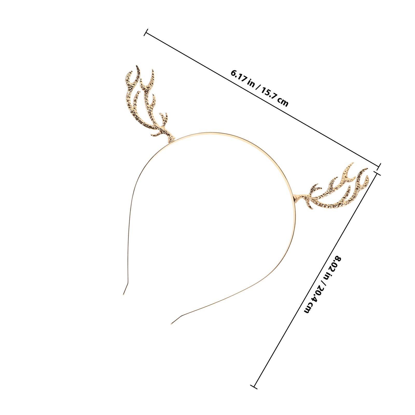 Bando Rambut Berhias Batu Rhin - Reindeer Antlers Headband ulasan dan harga