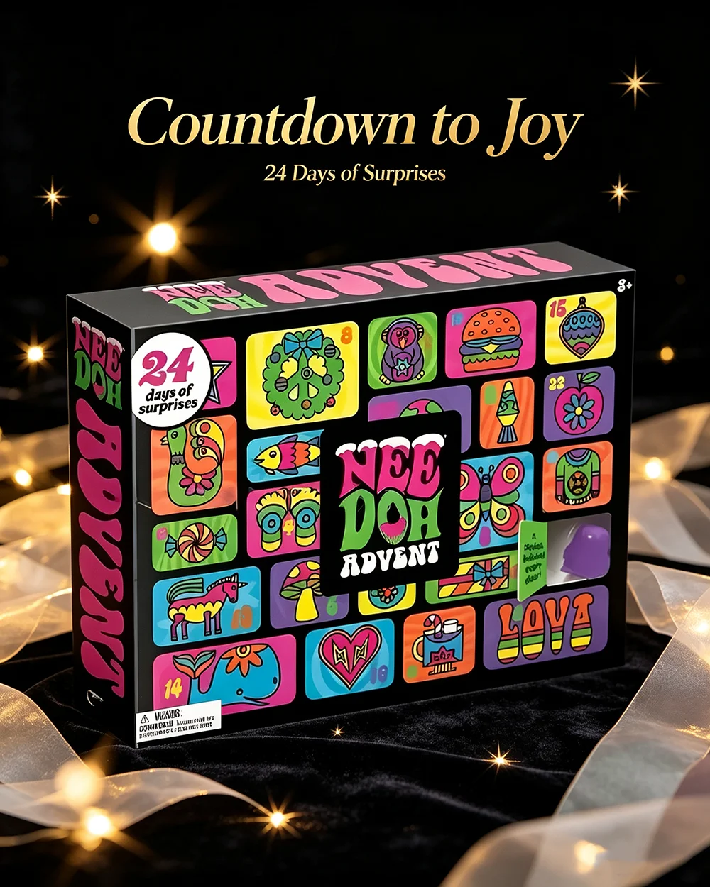 Kalender Advent NeeDoh 2026, H - Advent Calendar Gift ulasan dan harga