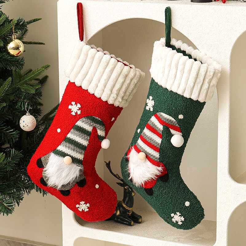 Hiasan Natal berbentuk kaus ka - Christmas Stocking Hanging ulasan dan harga