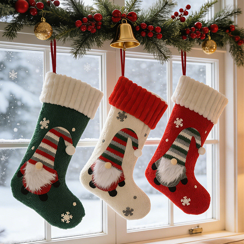 Hiasan Natal berbentuk kaus ka - Christmas Stocking Hanging ulasan dan harga